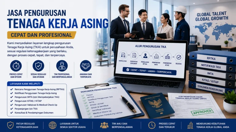 Jasa Perizinan Tenaga Kerja Asing