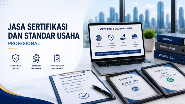 Jasa Sertifikasi dan jasa Standar Usaha